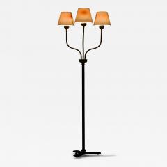Josef Frank Floor Lamp in Brass and Lacquer by Josef Frank 1950s - 4555782