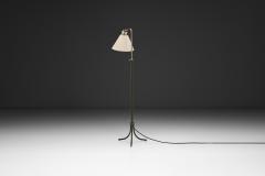 Josef Frank Green Lacquered and Brass 1842 Floor Lamp by Josef Frank Sweden Mid 20th C  - 4646950