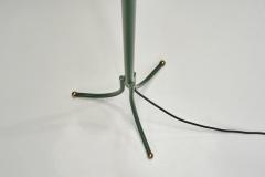 Josef Frank Green Lacquered and Brass 1842 Floor Lamp by Josef Frank Sweden Mid 20th C  - 4646955