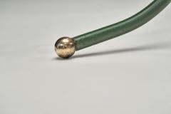 Josef Frank Green Lacquered and Brass 1842 Floor Lamp by Josef Frank Sweden Mid 20th C  - 4682957