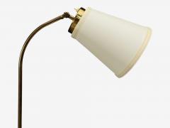 Josef Frank Josef Frank Model 1842 Floor Lamp Mahogany Brass Sweden 1950s - 4531504