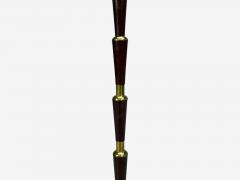 Josef Frank Josef Frank Model 1842 Floor Lamp Mahogany Brass Sweden 1950s - 4531508