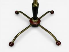 Josef Frank Josef Frank Model 1842 Floor Lamp Mahogany Brass Sweden 1950s - 4531511