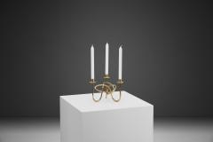 Josef Frank Josef Frank V nskapsknuten Brass Candelabra for Firma Svenskt Tenn Sweden 1940s - 4647344