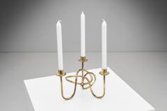 Josef Frank Josef Frank V nskapsknuten Brass Candelabra for Firma Svenskt Tenn Sweden 1940s - 4697298