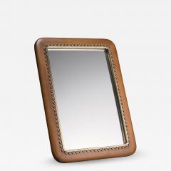 Josef Frank Mahogany and brass table or wall mirror - 2040799