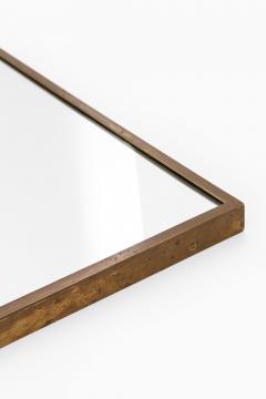 Josef Frank Mirror in Brass and Glass by Josef Frank 1940s - 4507778