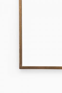 Josef Frank Mirror in Brass and Glass by Josef Frank 1940s - 4507780