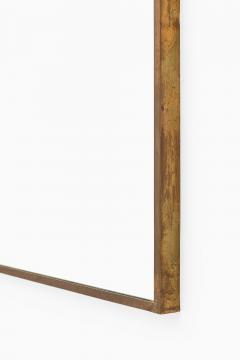 Josef Frank Mirror in Brass and Glass by Josef Frank 1940s - 4507781