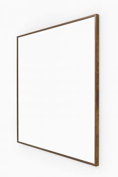 Josef Frank Mirror in Brass and Glass by Josef Frank 1940s - 4508700