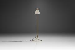 Josef Frank Model 1842 Adjustable Brass Floor Lamp by Josef Frank Sweden 1930s - 4505725