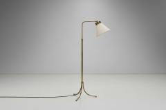Josef Frank Model 1842 Adjustable Brass Floor Lamp by Josef Frank Sweden 1930s - 4505727