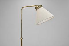 Josef Frank Model 1842 Adjustable Brass Floor Lamp by Josef Frank Sweden 1930s - 4505728