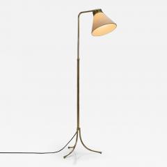 Josef Frank Model 1842 Adjustable Brass Floor Lamp by Josef Frank Sweden 1930s - 4514485
