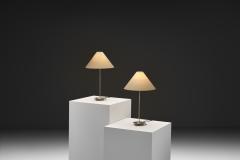 Josef Frank Pair of Model 2552 Table Lamps by Josef Frank for Svenskt Tenn Sweden 1930s - 4747431