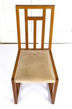 Josef Hoffmann 20th Century Art Nouveau Dining Chairs by Josef Hoffmann Set Of 6 AT ca 1901 - 4686040