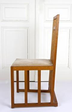 Josef Hoffmann 20th Century Art Nouveau Dining Chairs by Josef Hoffmann Set Of 6 AT ca 1901 - 4686046
