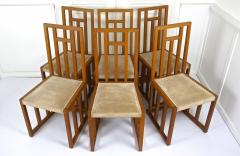 Josef Hoffmann 20th Century Art Nouveau Dining Chairs by Josef Hoffmann Set Of 6 AT ca 1901 - 4686048