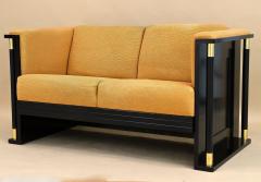 Josef Hoffmann 20th Century Art Nouveau Two Seat Sofa School Of J Hoffmann AT ca 1910 - 4393107