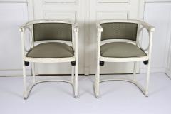Josef Hoffmann 20th Century Thonet Art Nouveau Armchairs by Josef Hoffmann AT ca 1905 - 4568152