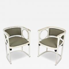 Josef Hoffmann 20th Century Thonet Art Nouveau Armchairs by Josef Hoffmann AT ca 1905 - 4568780