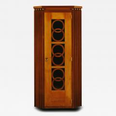 Josef Hoffmann AN INTERESTING MAHOGANY AND CHERRY WOOD SECESSIONIST PERIOD VITRINE - 3521254