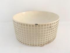 Josef Hoffmann JOSEF HOFFMANN BY BIEFFEPLAST PIERCED METAL BOWL - 1863302