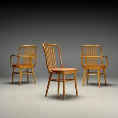 Josef Hoffmann Josef Hoffmann Ligna Mid Century Modern Bistro Chairs Czech Republic 1970s - 3924329