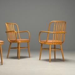 Josef Hoffmann Josef Hoffmann Ligna Mid Century Modern Bistro Chairs Czech Republic 1970s - 3924332