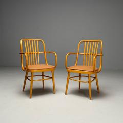 Josef Hoffmann Josef Hoffmann Ligna Mid Century Modern Bistro Chairs Czech Republic 1970s - 3924334