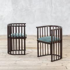 Josef Hoffmann Josef Hoffmann Pair of Chairs mod N 729 2F - 4472133