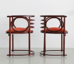 Josef Hoffmann Josef Hoffmann Pair of Fledermaus Chairs - 416824