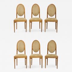 Josef Hoffmann Josef Hoffmann set of 6 dining chairs by Jacob and Josef Kohn - 1197095