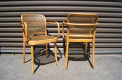 Josef Hoffmann Pair of Vintage Bentwood Armchairs by Joseph Hoffmann for Stendig - 1382731