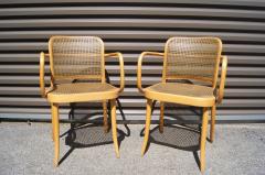 Josef Hoffmann Pair of Vintage Bentwood Armchairs by Joseph Hoffmann for Stendig - 1382734