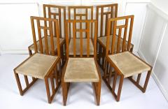 Josef Hoffmann Set Of 6 Art Nouveau Dining Chairs by Josef Hoffmann 20th Century AT ca 1901 - 3393218