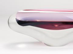 Josef Hospodka Josef Hospodka Sommerso Multi Color Studio Art Glass Bowl Czechoslovakia 1960s - 4389840