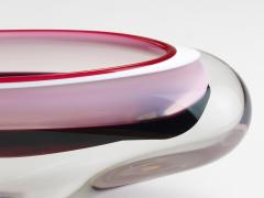 Josef Hospodka Josef Hospodka Sommerso Multi Color Studio Art Glass Bowl Czechoslovakia 1960s - 4389846