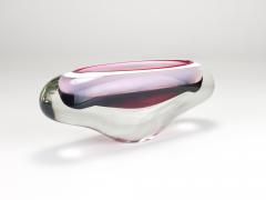 Josef Hospodka Josef Hospodka Sommerso Multi Color Studio Art Glass Bowl Czechoslovakia 1960s - 4389866