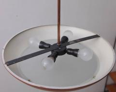 Josef Hurka 1930s Copper and Glass Pendant Lamp by Josef Hurka for Napako 1 of 4 - 550900