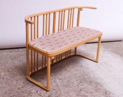 Josef Hurka Josef Hoffmann for Wittmann Cabaret Fledermaus Bench in Beechwood - 1646105