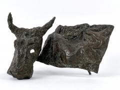Josef Klime Expressionist Bronze Plastic Europa by Czech Artist Josef Klimes V XXV 1997 - 4592660
