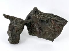 Josef Klime Expressionist Bronze Plastic Europa by Czech Artist Josef Klimes V XXV 1997 - 4592661