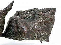 Josef Klime Expressionist Bronze Plastic Europa by Czech Artist Josef Klimes V XXV 1997 - 4592664