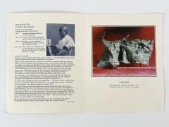 Josef Klime Expressionist Bronze Plastic Europa by Czech Artist Josef Klimes V XXV 1997 - 4592667