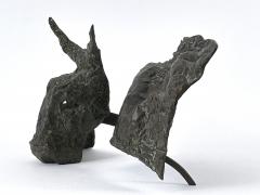 Josef Klime Expressionist Bronze Plastic Europa by Czech Artist Josef Klimes V XXV 1997 - 4592668