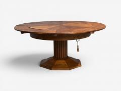 Josef Seiler Rare Expanding Dining Table Oak Germany 1920s - 4704955