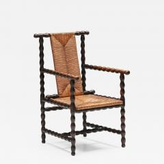 Josef Zotti Jugendstil Josef Zotti Dark Ebonized Chair 1911 - 2317439