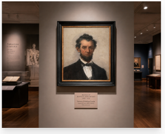 Joseph Alexander Ames Manner of Joseph Alexander Ames 1816 1872 Portrait of Abraham Lincoln - 4725883