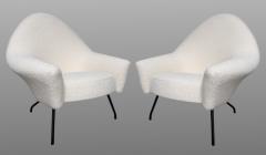 Joseph Andr Motte Pair of armchairs 770 model Joseph Andr Motte for Steiner Circa 1958 - 1138469